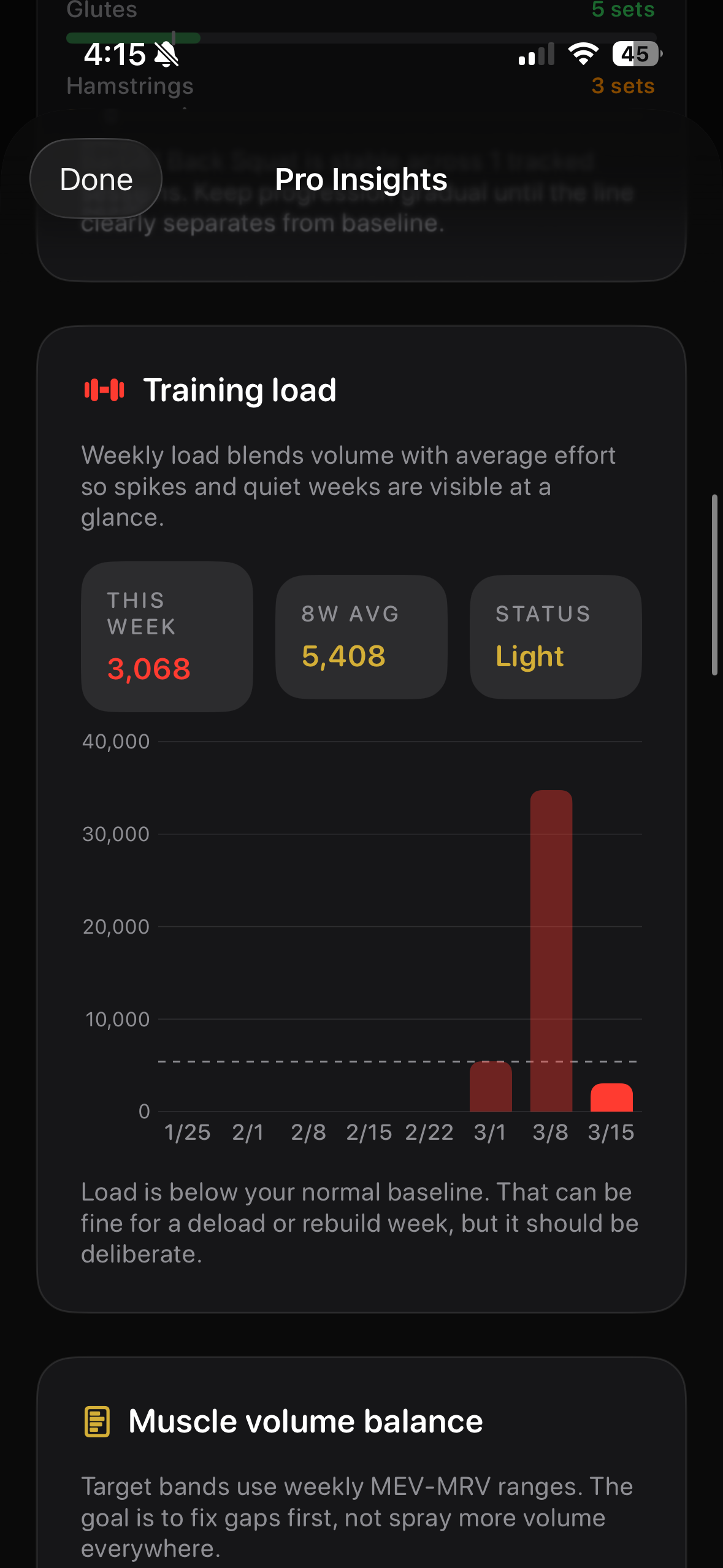 Pro Insights analytics
